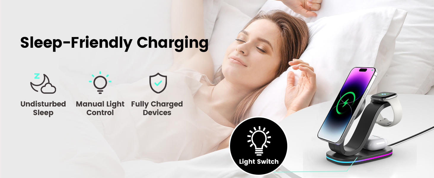 3 in one charger iphone watch and airpods apple watch series 10