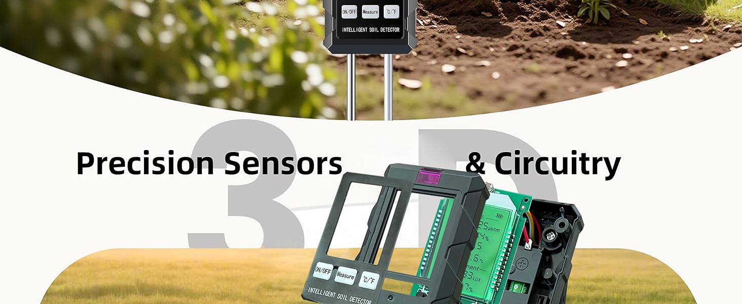 ph tester soil soil thermometer for gardening gardening tools for garden nutrients